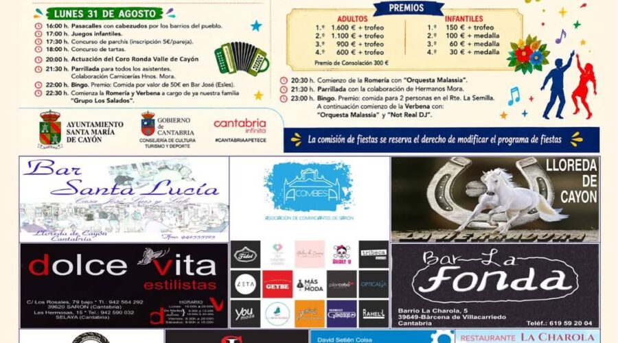Fiestas de San Vicente Mártir 2026 en Lloreda de Cayón