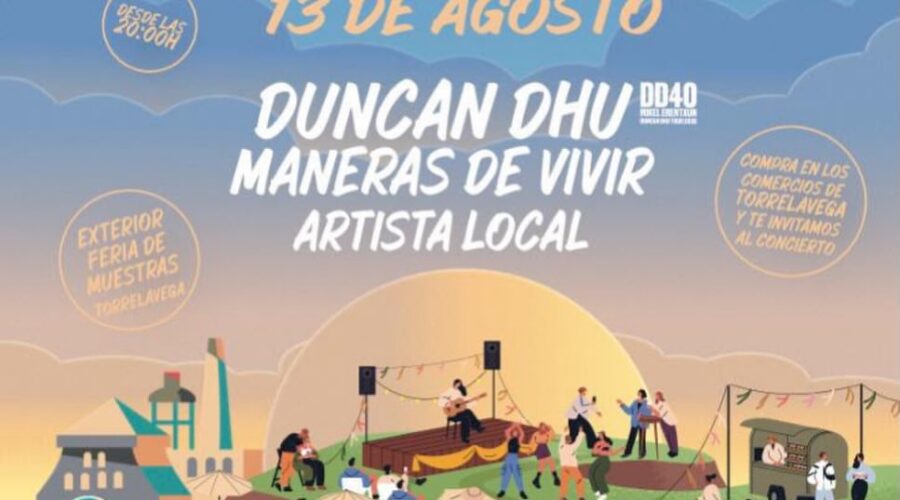Duncan Dhu en directo en la Feria de Muestras de Torrelavega