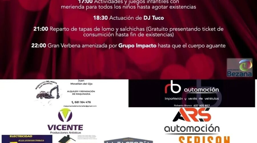 Fiestas de San Agustín 2026 en Prezanes