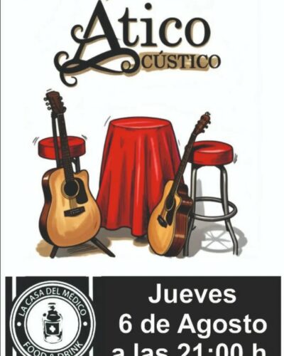 Ático Acústico en La Casa del Médico