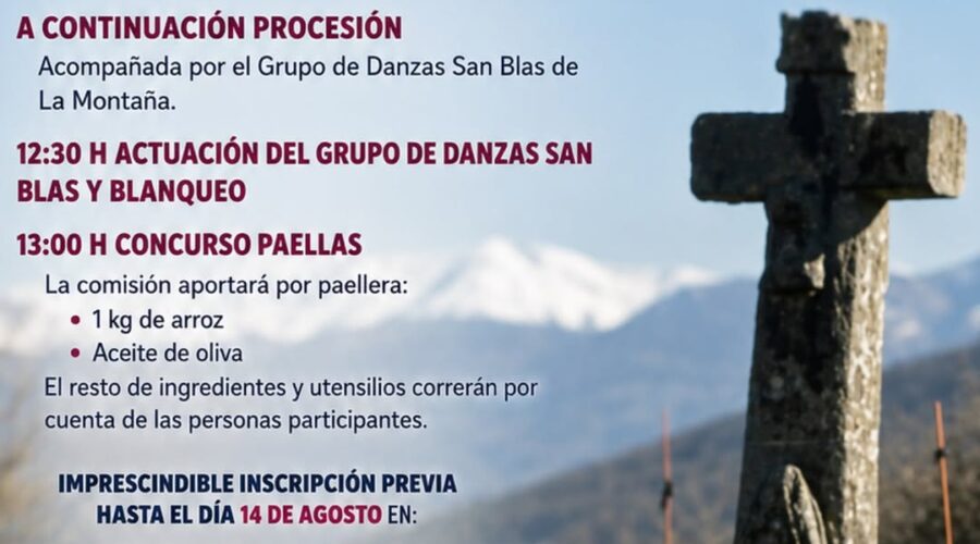 Fiestas de San Roque 2026 en La Montaña: Programa y Actividades