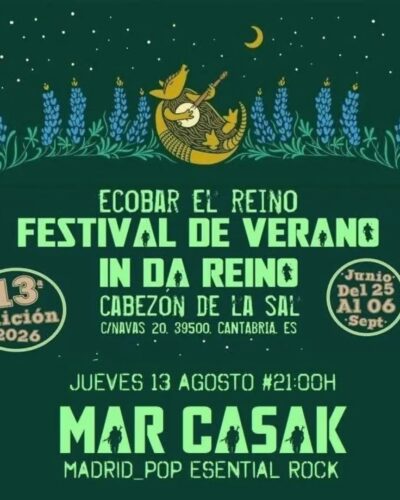 Mar Casak en directo en El Reino Ecobar