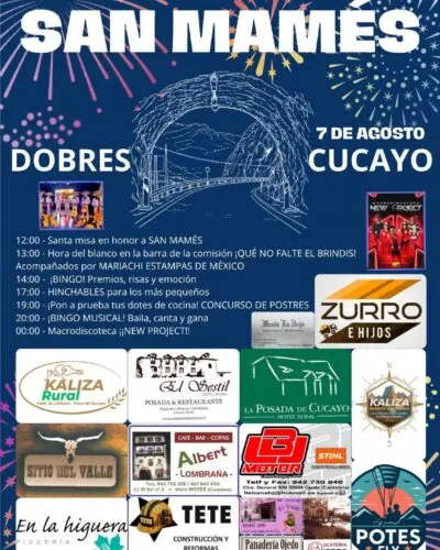 Fiestas San Mamés en Dobres, Vega de Liébana