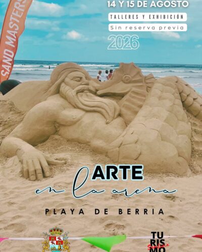 Arte en la Arena 2026: Talleres y exhibición en Santander