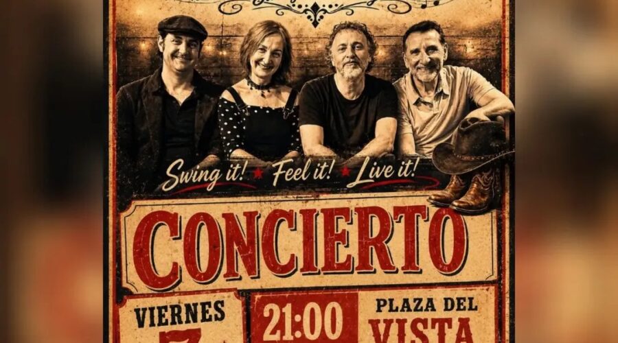 Concierto de The Happy’s Band en Plaza del Vista Bahía