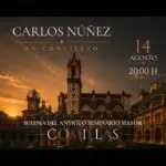 Carlos Núñez en directo en Iglesia del Antiguo Seminario Mayor