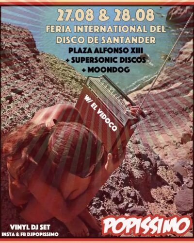 Feria Internacional del Disco de Santander en Plaza Alfonso XIII