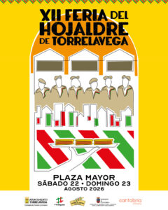 XII Feria del Hojaldre en Torrelavega, 22 y 23 de agosto 2026