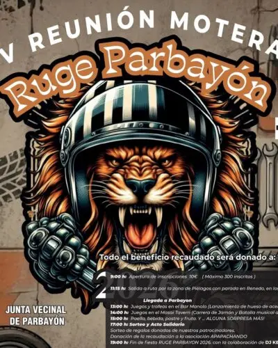V Concentración Motera Ruge Parbayón en Piélagos 2026