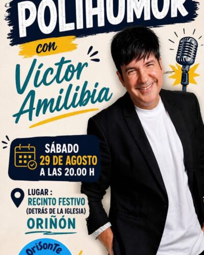 Tardes de Polihumor con Víctor Amilibia en Recinto Festivo