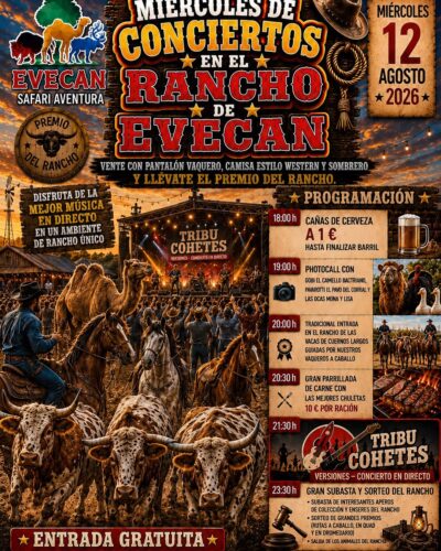 Tribu Cohetes en directo en Rancho de Evecan