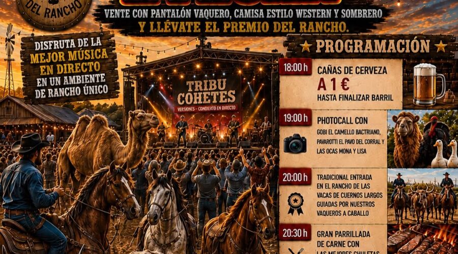 Tribu Cohetes en directo en Rancho de Evecan