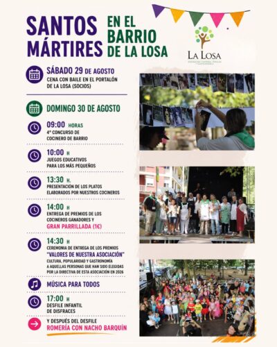 Santos Mártires en La Losa, Cabezón de la Sal 2026