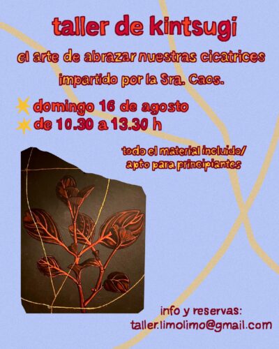 Taller de Kintsugi para principiantes en Santander