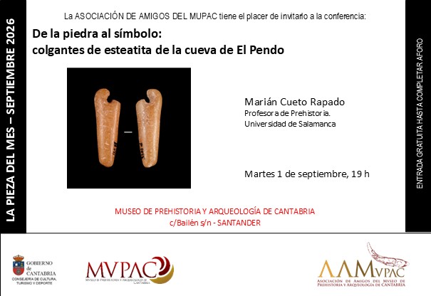 Conferencia: Colgantes de esteatita de la cueva de El Pendo