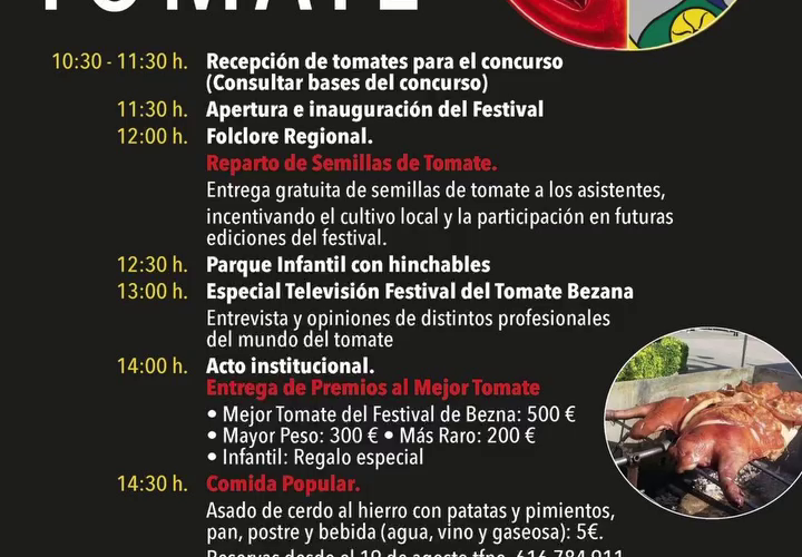 Festival del Tomate en Santa Cruz de Bezana 2026