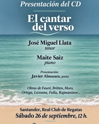 Recital Lírico / Presentación CD