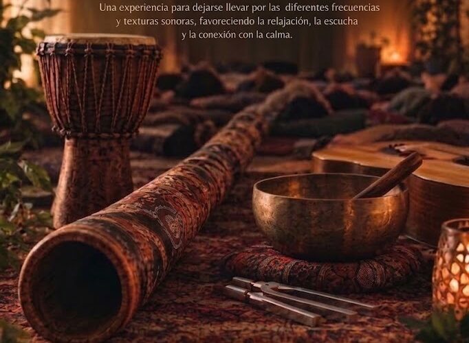 Baño de sonido didgeridoo