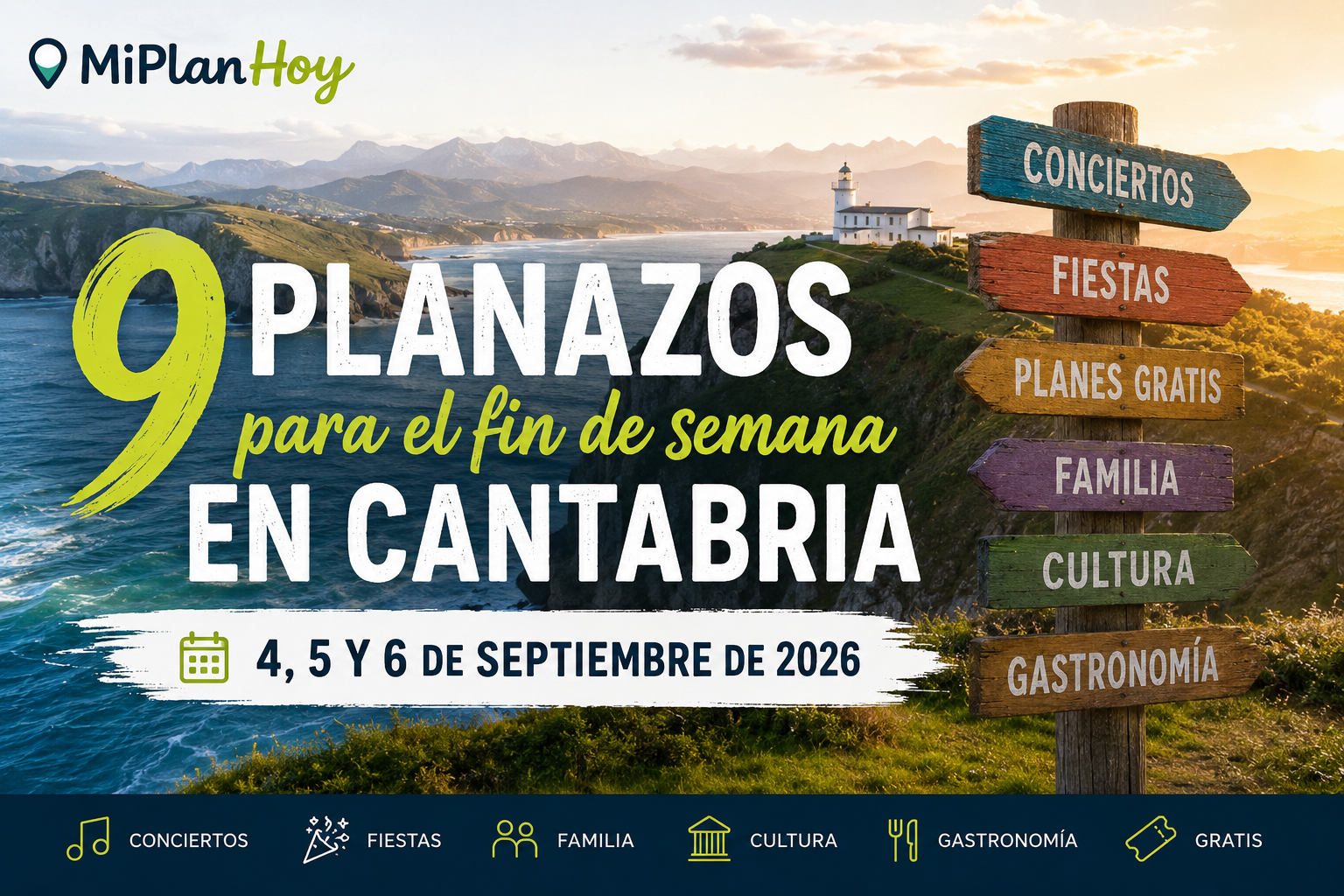 9 planazos para el fin de semana del 4, 5 y 6 de septiembre en Cantabria