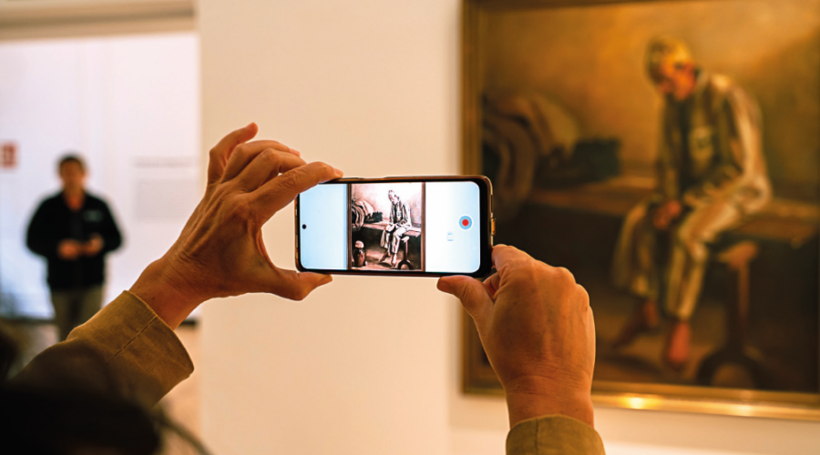 «Atravesando la pintura», realidad aumentada en Santander