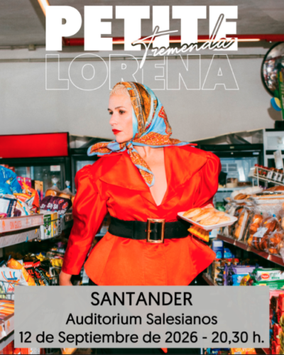 Petite Lorena presenta su espectáculo Tremenda en el Auditorium Salesianos