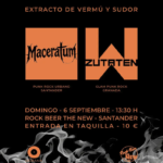 Concierto de Maceratum y Zutaten en Sala Rock Beer the New