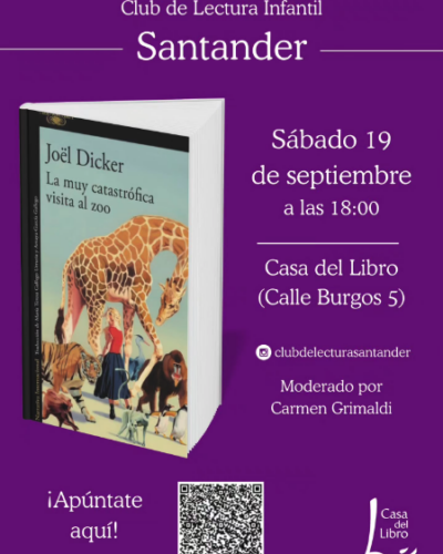 Club de lectura infantil: La muy catastrófica visita al Zoo