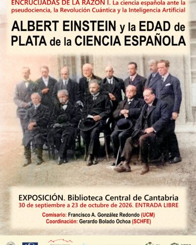 Exposición Einstein en la Biblioteca Central de Cantabria