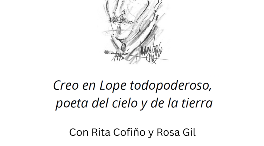 Recital poético sobre Lope de Vega en Centro Fernando Ateca