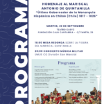 Homenaje al Mariscal Antonio de Quintanilla en CASYC