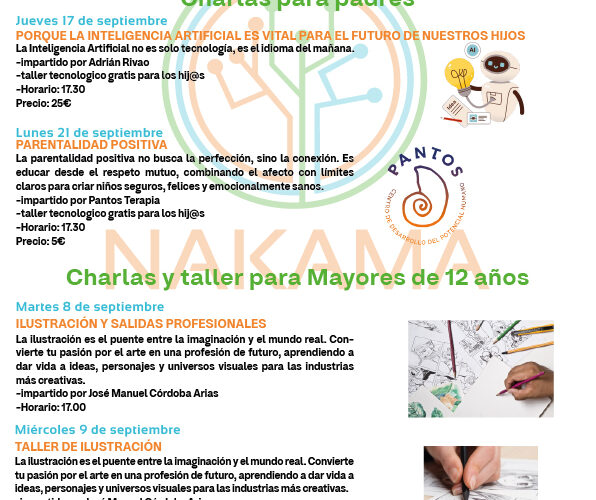 Charla y taller de ilustración para mayores de 12 años