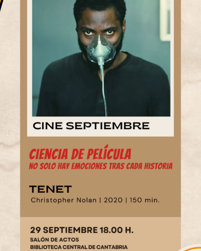 Tenet: Ciencia de película en Biblioteca Central de Cantabria