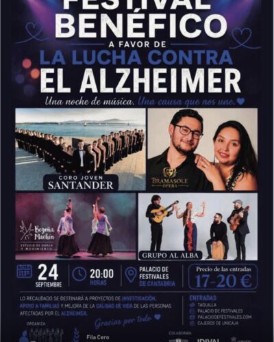 Concierto solidario por el Alzheimer en Palacio de Festivales