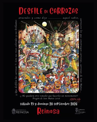 Desfile de Carrozas de San Mateo en Reinosa, Cantabria 2026