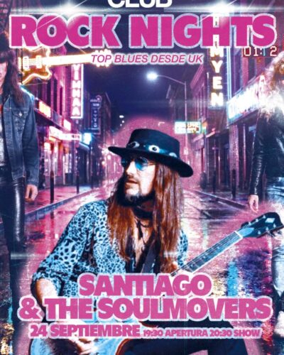 Santiago & The Soulmovers en Escenario Santander (Rock Nights)