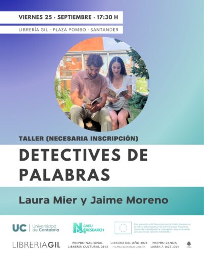 Detectives de palabras: taller infantil en Librería Gil