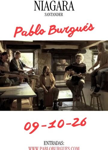 Concierto de Pablo Burgués en Sala Niagara de Santander