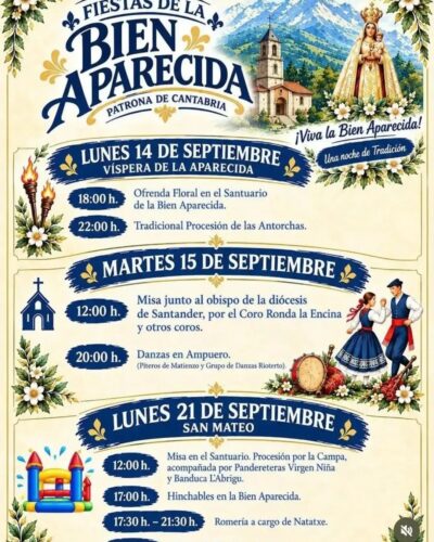 Fiestas de la Bien Aparecida en Ampuero, Cantabria