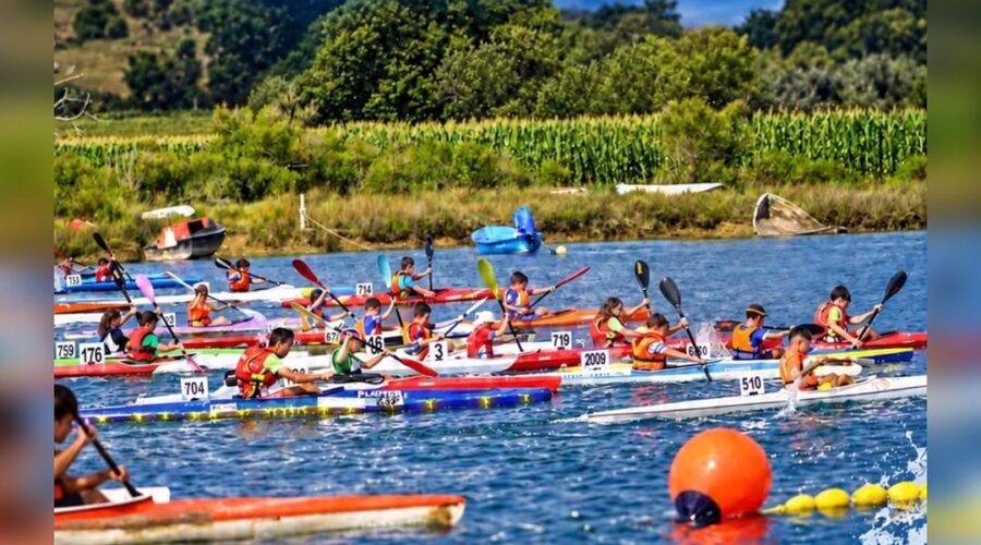 4.a Regata Nacional de Piragüismo en El Ribero, Argoños