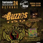 The Buzzos y Leather Boys en directo en Rock Beer The New