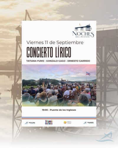 Concierto lírico Noches del Puente en Cargadero de Orconera