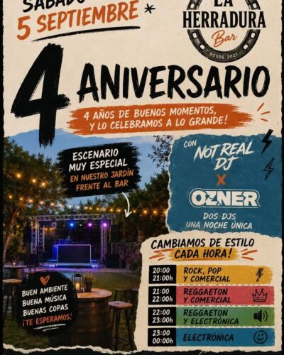 4 Aniversario La Herradura en La Herradura