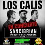 Concierto de Los Calis en Sancibrian