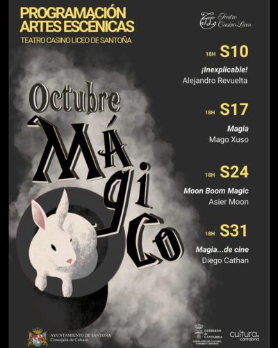 Octubre Mágico 2026 en el Teatro Casino Liceo de Santoña
