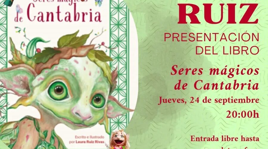 Presentación del libro Seres mágicos de Cantabria en Suances