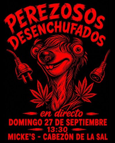 Perezosos Desenchufados en directo en Micke’s, Cabezón de la Sal