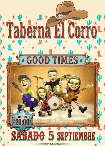 Concierto de Good Times en Taberna El Corro, San Cibrian