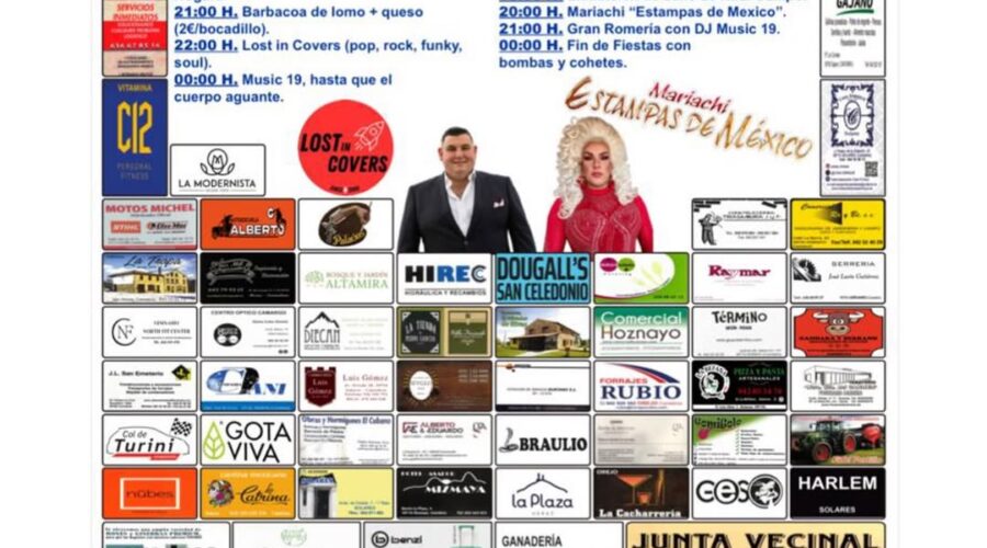 Fiestas de Nuestra Señora del Rosario de Agüero 2026