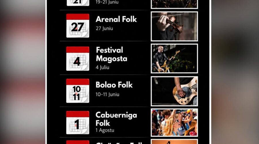 Calendario de Festivales Folk en Cantabria 2026