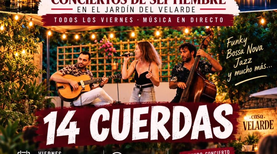 Concierto de 14 Cuerdas en directo en Casa Velarde
